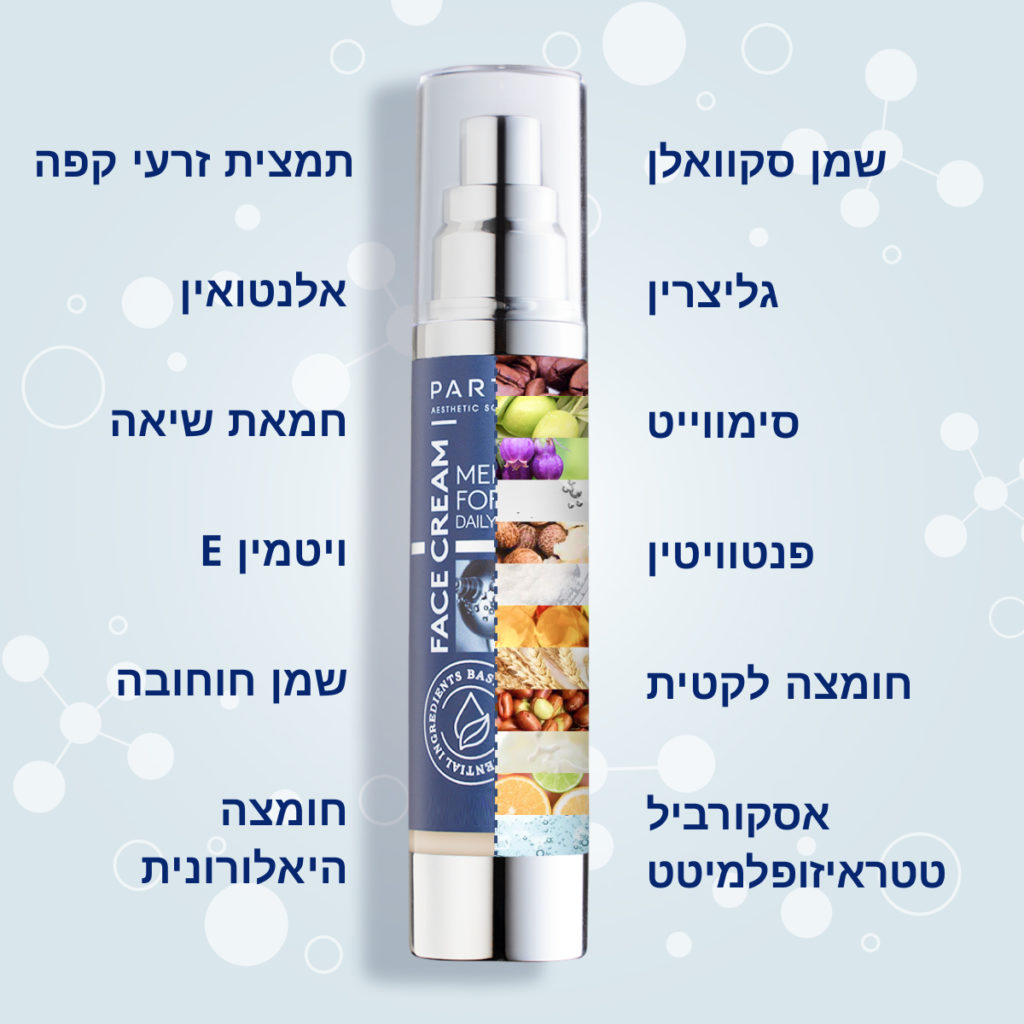Particle Face Cream Ingredients New Hebrew