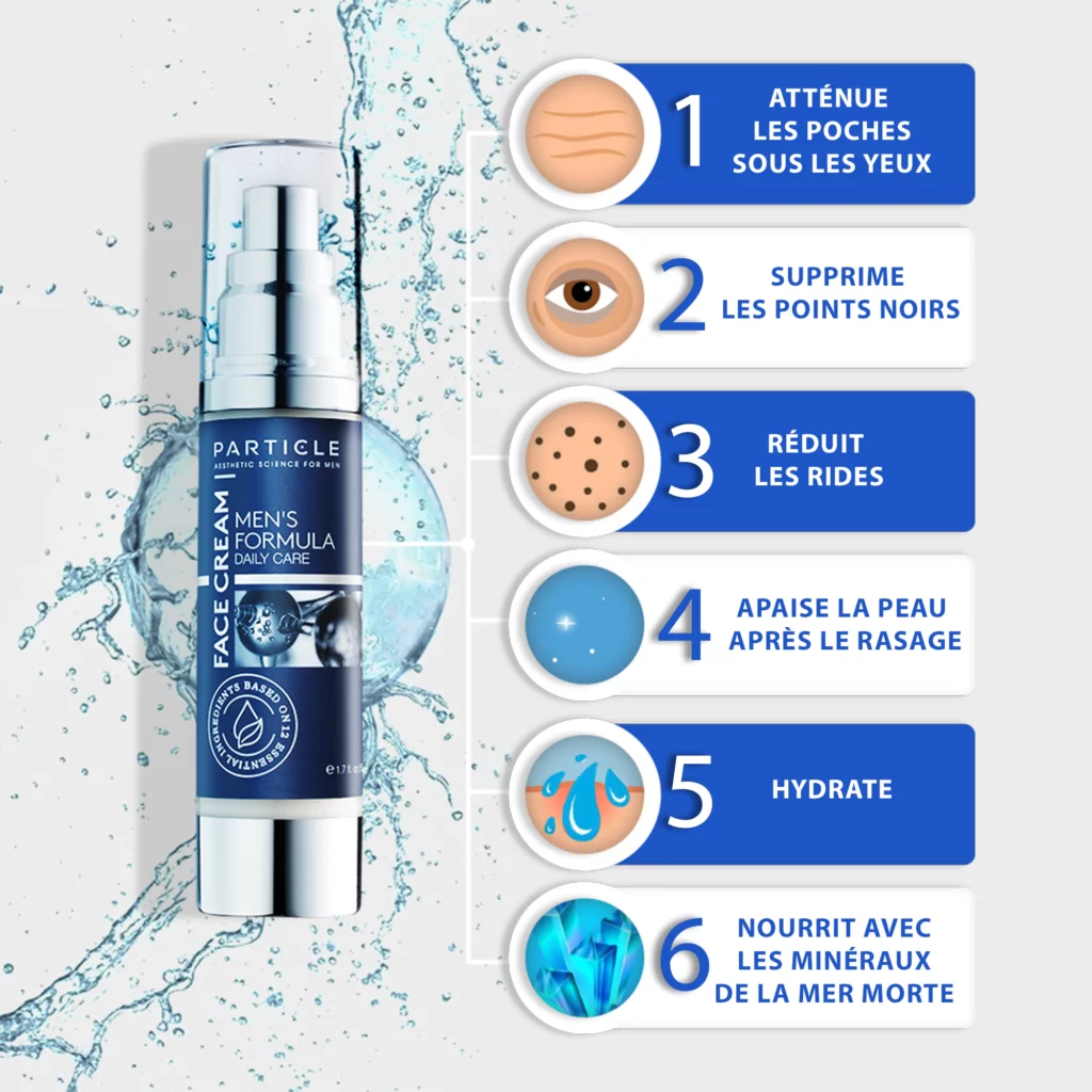 Particle Face Cream 6 Actions French