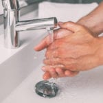 Man Washing Hands