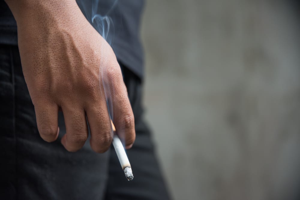 Smoking can have a terrible impact on your skin.