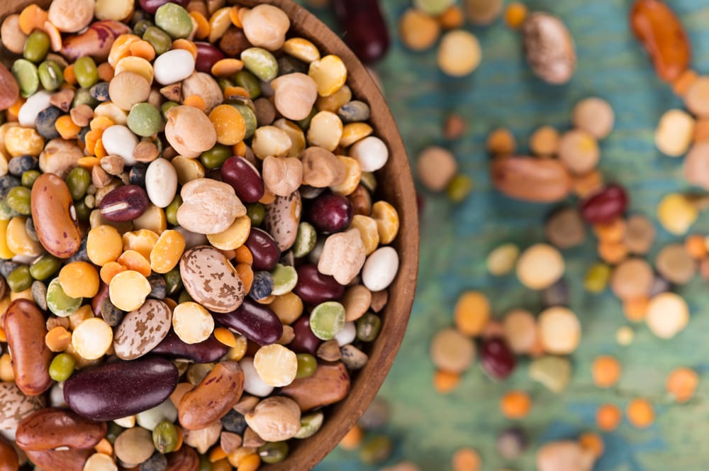 Beans and legumes are an excellent protein supplement.