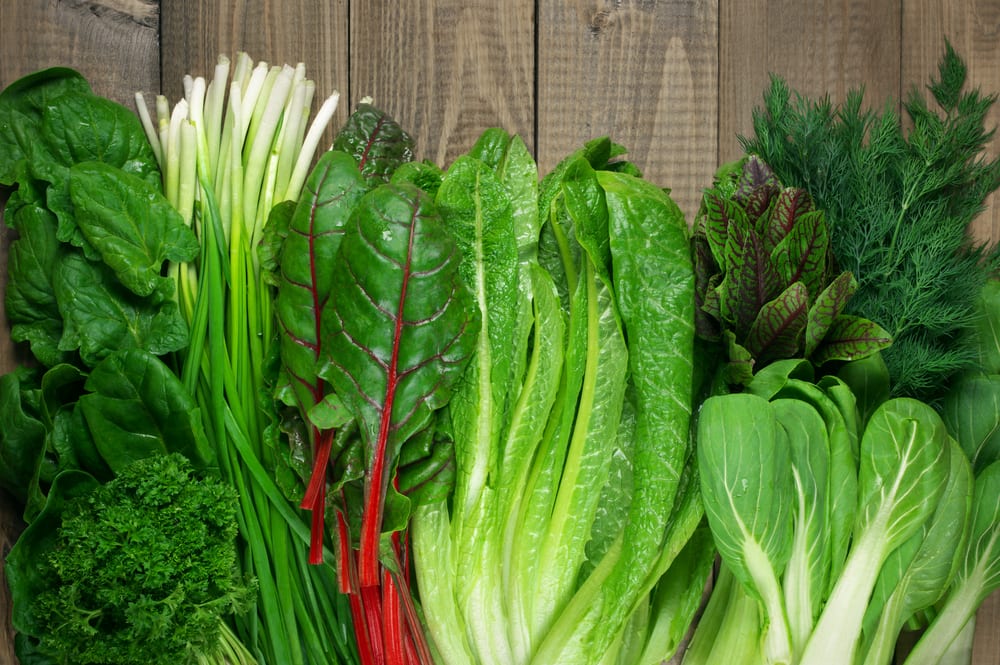 Greens are good for your collagen production