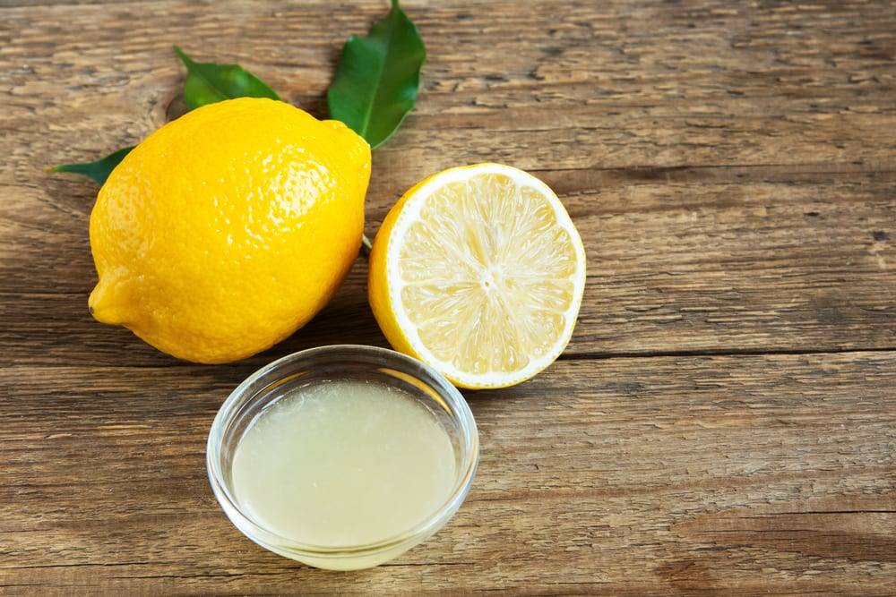 Rubbing fresh lemon juice on the crow’s feet to revive the skin.