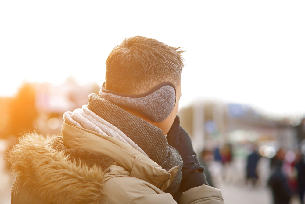 The cold weather could affect your dry ears.