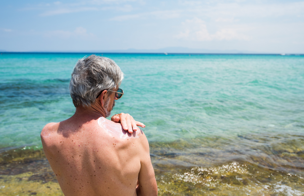 The sun is especially dangerous when it comes to aging skin.
