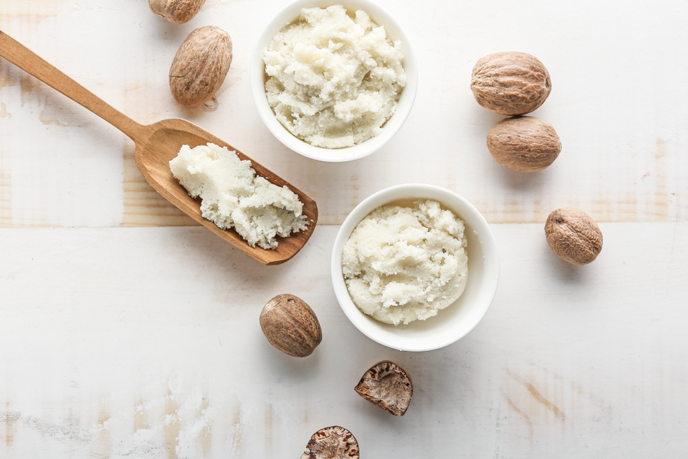  Shea butter has fatty acids and a powerful hydrating effect on the driest skin.