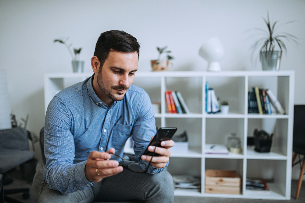 The phone screen is actually one of the dirtiest surfaces around you.