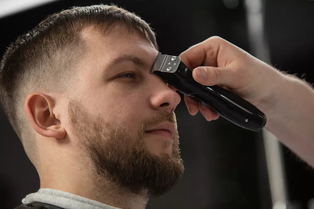 You can use a specialty razor, a detail trimmer, or an electric razor.