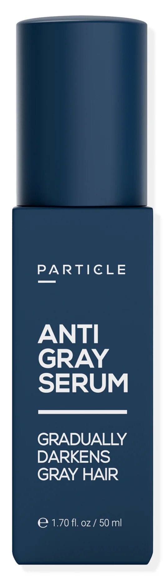 Particle anti-gray hair serum bottle, gradual darkening formula for men