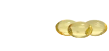 Three grouped yellow oil capsules.