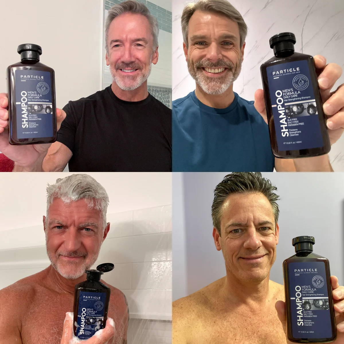 Particle Shampoo Collage Older Guys
