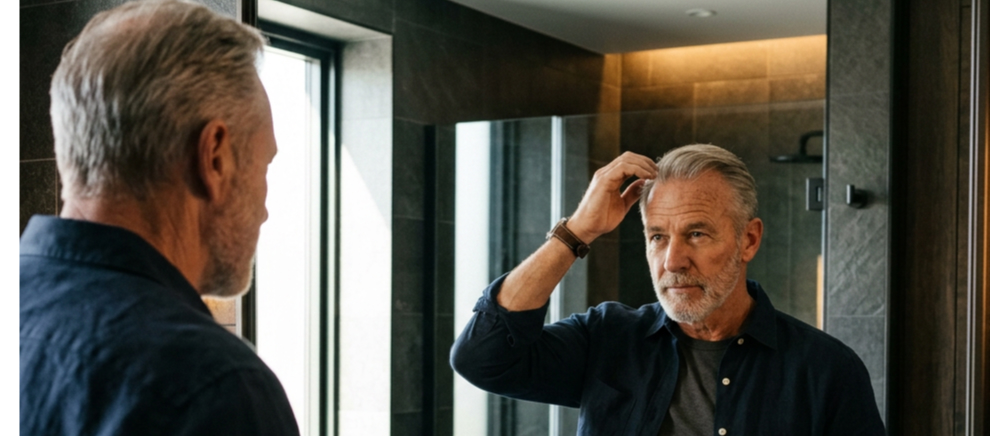 How Older Men Should Handle Thinning Hair  – Without Losing Their Edge